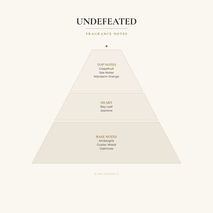 Fragrance Notes Pyramid - Undefeated